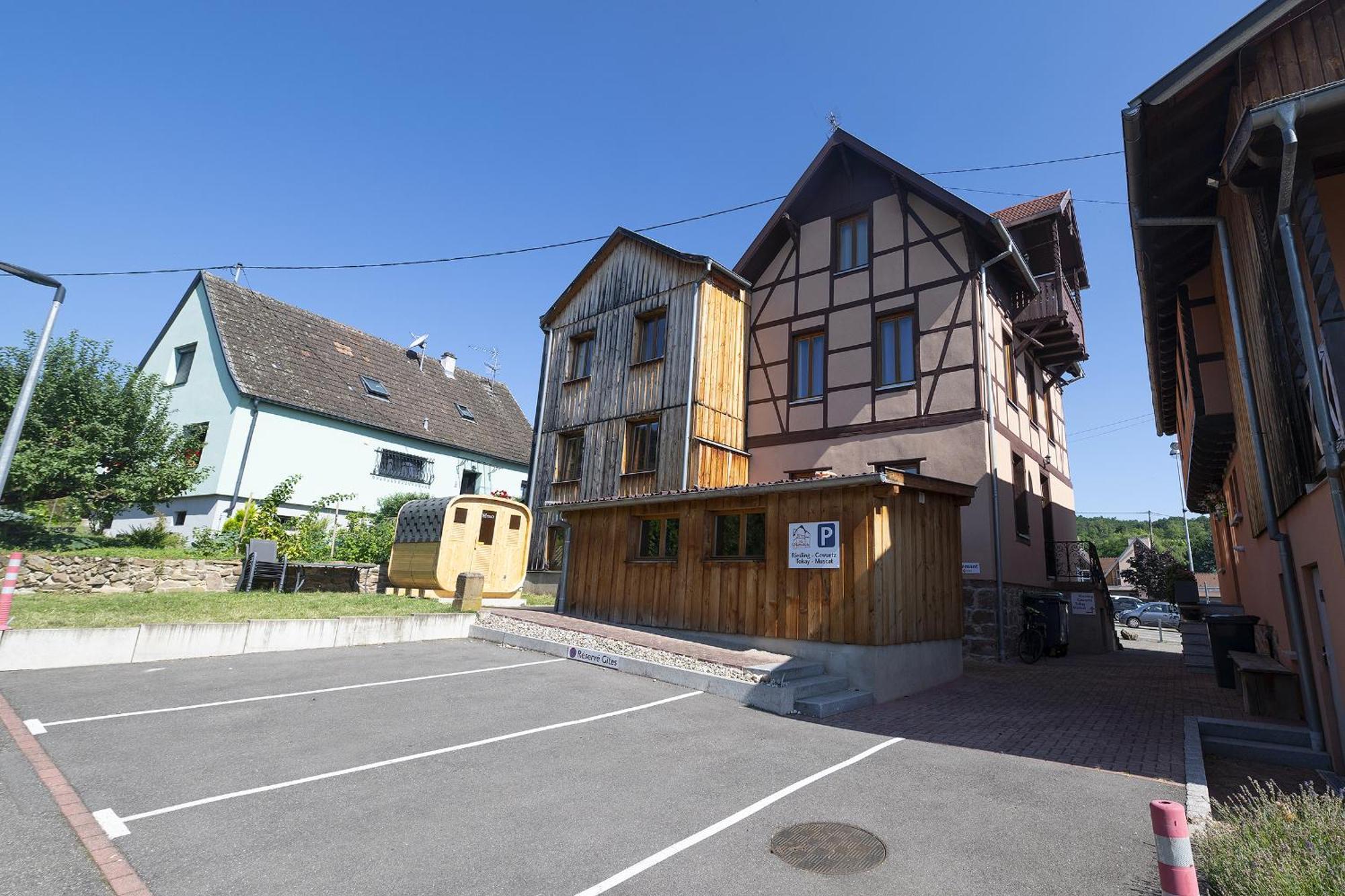 Riesling - Vue Imprenable Sur Le Vignoble - Renove Recemment - Parking Gratuit Apartment Riquewihr Exterior foto