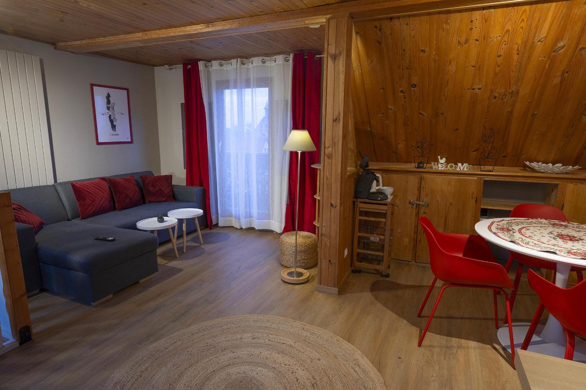 Riesling - Vue Imprenable Sur Le Vignoble - Renove Recemment - Parking Gratuit Apartment Riquewihr Exterior foto